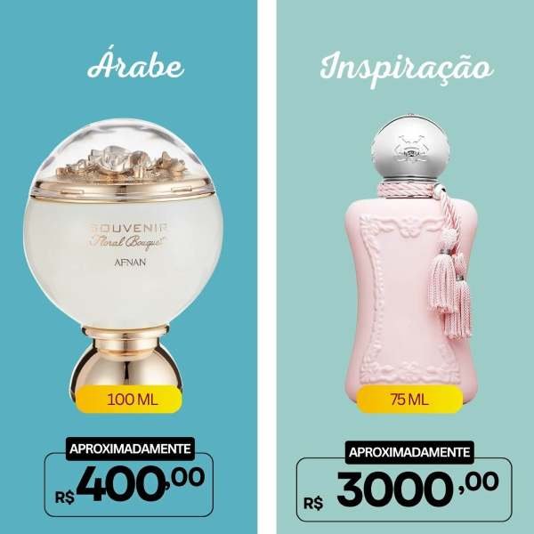 Perfumes árabes Femininos mais vendidos